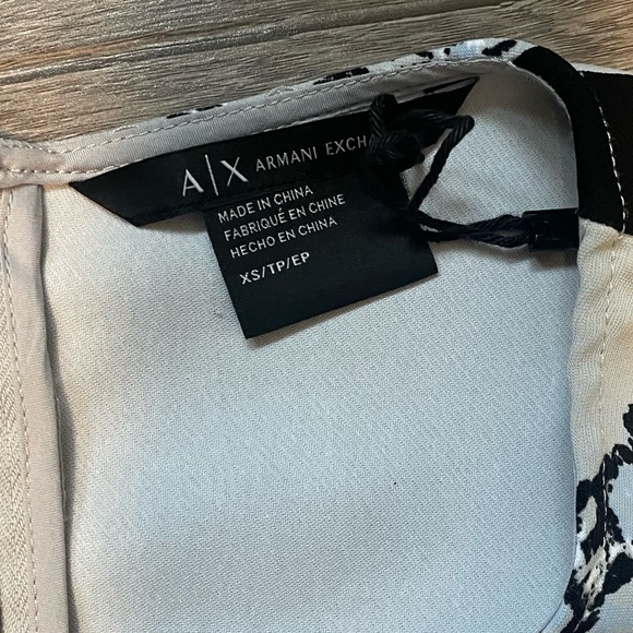 Armani Exchange womens top size XS - Picture 2 of 3